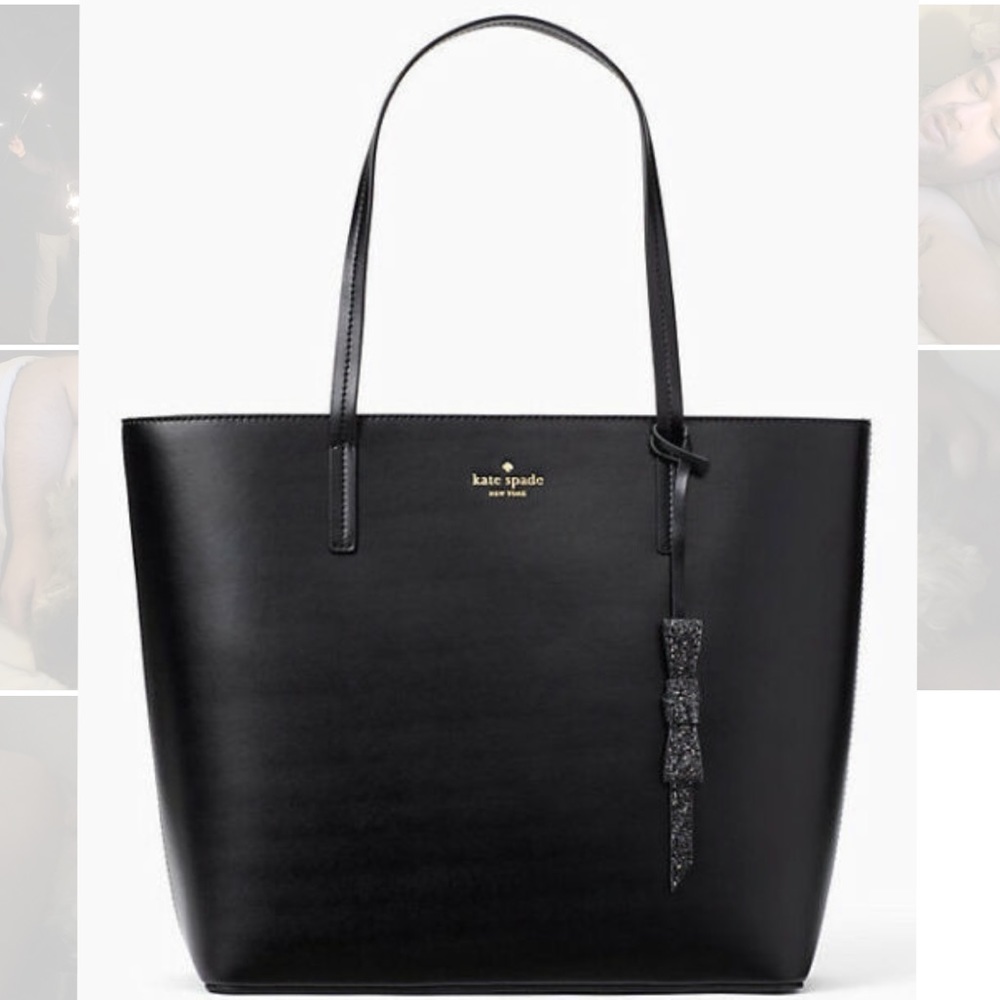 Black Kate Spade Karla Seton Drive Tote